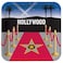 Reel Hollywood 9in Dinner Plates Square