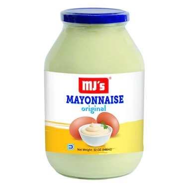 MJ&rsquo;s Original Mayonnaise 947ml