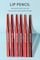 Mei Stylish Precision Matte Waterproof Lip Liner - Long-Lasting, Smudge-Proof Definition, Nude Pink