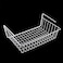Generic White/Silver Polyester &amp; Spandex Lightweight And Durable Design Suoerior Kitchen Under Shelf Storage Basket Lightweight Metal Organiser Rack