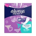 Buy Always Daily Liners Comfort Protepads Flexistyle Pantyliners Normal 54 pads nbsp in Kuwait