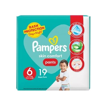 Pampers Baby Pant Diapers Size 6 14-19 kg 19 pcs