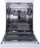 Sharp 12 Place Settings Free Standing Dishwasher, QW-MB612-SS3, Steel, 6 Programs
