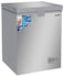 Nikai 150L Gross/98L Net Capacity, Single Door Chest Freezer with Storage Basket, High Energy Efficiency Cooling System, Adjustable Temperature, Silent Operation - NCF150N7S, Silver