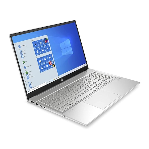 HP Pavilion 15-eg0062ne Laptop - Intel Core i5-1135G7 - 512GB SSD - 8GB RAM - 15.6-inch - Intel Iris Xe - Windows 10 - Silver
