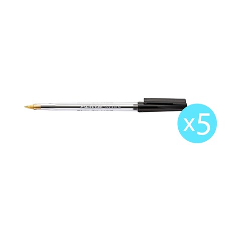 Staedtler Stick 430m 5 Pens Black