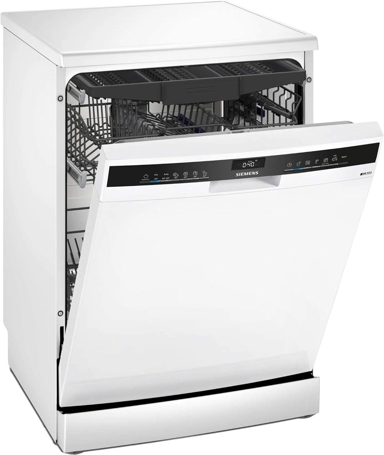 Siemens iQ300 Free-Standing Dishwasher 60 cm White, SN23HW65MM