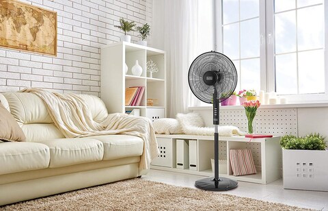 Black &amp; Decker 16 Inch Pedestal Stand Fan - Black, Fs1620-B5