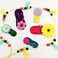 Summer Flip Flops Decorative Wooden Wall Hanging Garland 110cm