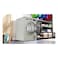 Bosch Series 4 Heat Pump Tumble Dryer 9Kg Silver Inox, Auto Dry, LCD, Push-Button, WQG2410XGC