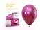 Sempertex 50 pcs, 5''Round Balloon,  Party Ball:5in Reflex fuchsia 50's
