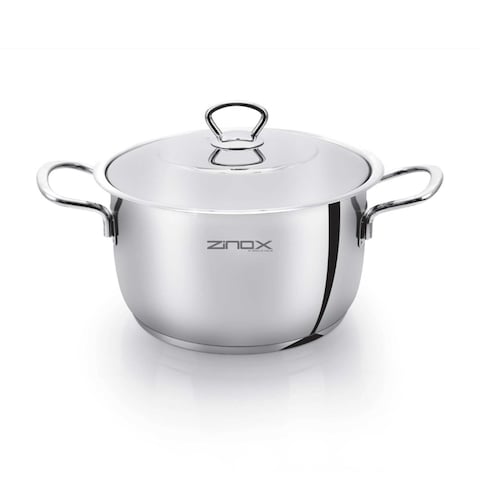 Zinox Stainless Steel Stew Pot - 26 Cm