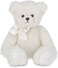 Bearington Collection Aspen White Plush Stuffed Animal Teddy Bear, 15.5 Inches