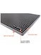 Mibru Dish Drying Silicone Coffee Rubber Bar Service Spill Mat Black 20 X 40Cm