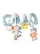 Moon Jungle Friends Spiral Activity Hanging Animal Toys For Cot, Pram And Car Seat, 0M+