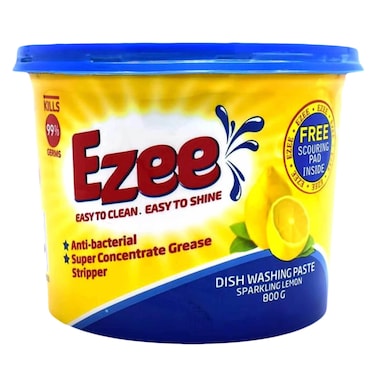 Ezee Sparkling Lemon Dishwashing Paste 800g