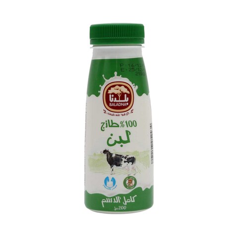 Baladna Fresh Laban Full Fat 200ml