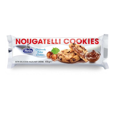 Merba Nougatelli Hazelnut Cookies - 175 Gm
