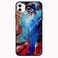 Theodor Apple iPhone 12 Mini 5.4 inch Case Blue Glasses Girl Flexible Silicone