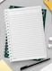 Lowha Spiral Notebook With 60 Sheets And Hard Paper Covers With Back To School Design, For Jotting Notes And Reminders, For Work, University, School