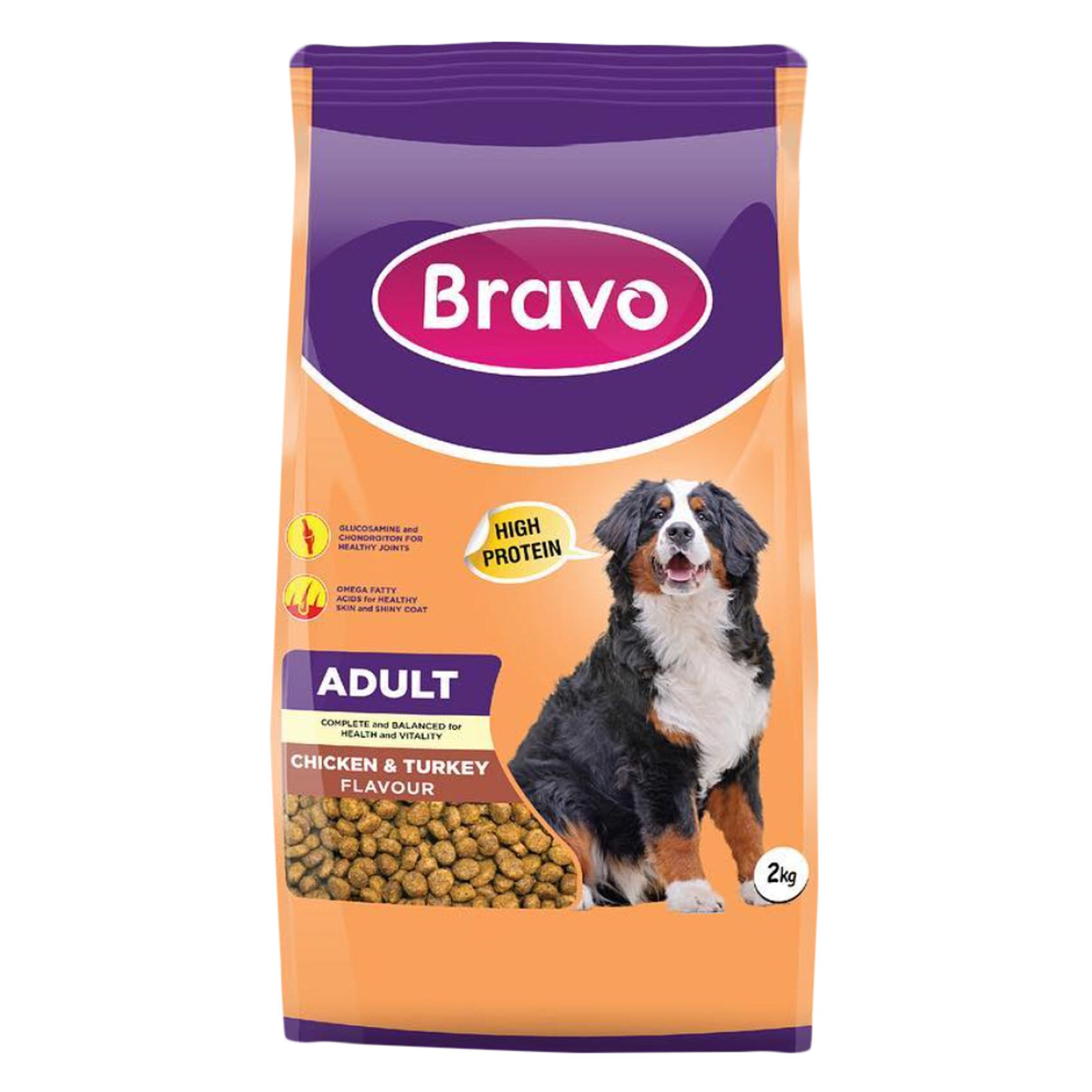 Buy BRAVO ADULT CHICKEN TURKEY 2KG Online Carrefour Kenya