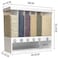 6 Grid Wall-mounted Grains Food Dispenser