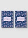 Lowha Spiral Notebook With 60 Sheets And Hard Paper Covers With Floral Design, For Jotting Notes And Reminders, For Work, University, School