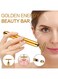 Generic T-Shape Pulse Facial Massager Gold 12cm