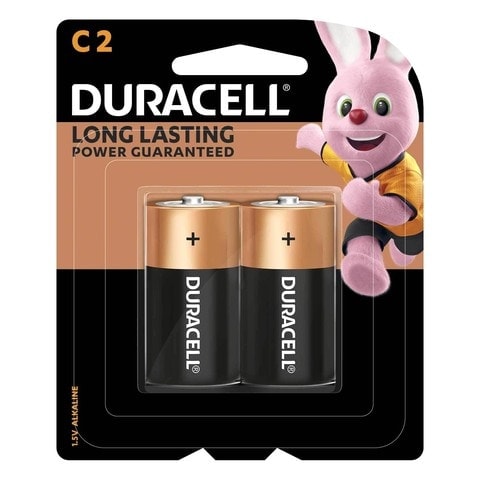 DURACELL BATTERY C 2PCS