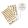 Acrylic Cake Topper  &amp; x2 Gold Sticker Sheets