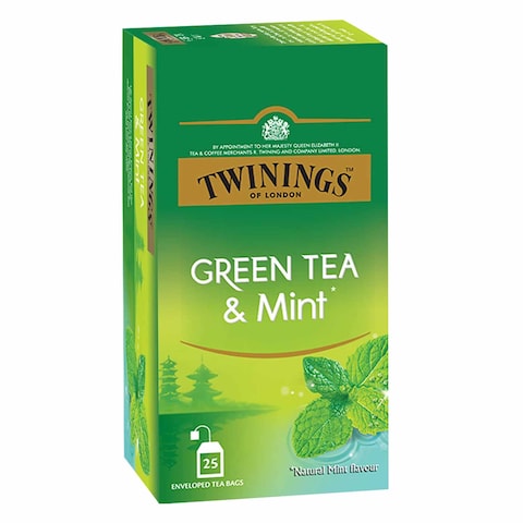 Twinings Green Mint 25 Sachets