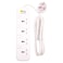 MyChoice 4-Way Power Extension Socket with Cable 2m