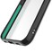 Mous Clarity designed for iPhone 12 Mini case cover (5.4 inch) - Clear with Black frame