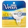 Gillette Venus And Olay Women's Razor Blade Refills White 4 count