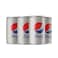 PEPSI DIET CAN 6X185ML