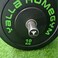Yalla HomeGym High-Quality Olympic Bumper Weight Plate for Barbells PAIR of 10KG