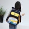 Eazy Kids School Bag Dino w/t Pencil Case -Blue