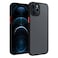 Protective Matte Case Cover For Apple Iphone 12 Pro Max Black