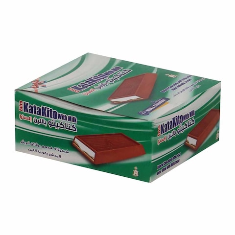 Katakito Extra Natural Chocolate With Milk - 12 Pieces