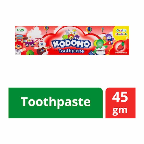 Kodomo Toothpaste - Strawberry Flavor - 45 gram