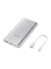Samsung - 10000 mAh Portable Power Bank Silver