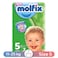 مولفيكس حفاضات للاطفال جونيور مقاس 5 - 7 حفاضة