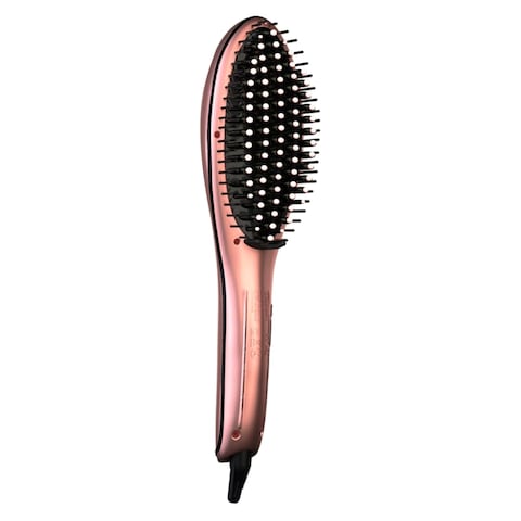 Rush Brush - Hair Straightening Brush - Rose - EVE-101