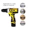 ROXON Premium Quality Cordless Impact Drill. Li-ion Battery / 12V / 1300mAh / 220-240V / 50-60Hz With 59 Pcs Tools Box - RX12VCD