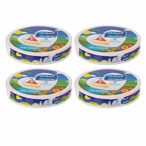 Almarai Kids Triangle Cheese Slices 120g x Pack of 4