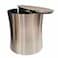 Home Pro Stainless Steel Cotton Swab Container Silver