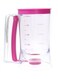 Generic Cake Batter Dispenser Clear/Pink 900Ml