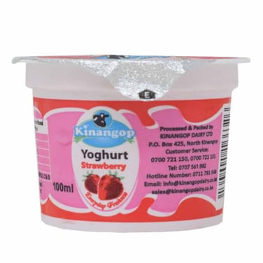 Kinangop Everyday Freshener Strawberry Yoghurt 100ml