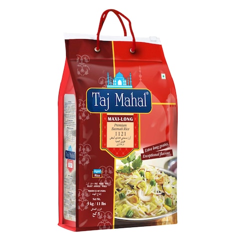 Taj Mahal Maxi Long Supreme Basmati Rice 5Kg