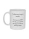 muGGyz I Woke Up Like This Festive Printed Coffee Mug White/Red/Green